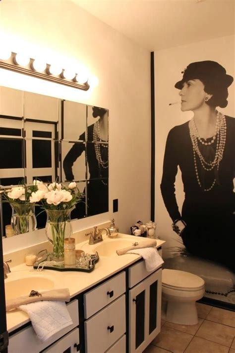 Coco Chanel Inspired Bathroom 